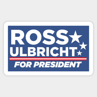 Ross Ulbricht for President Sticker